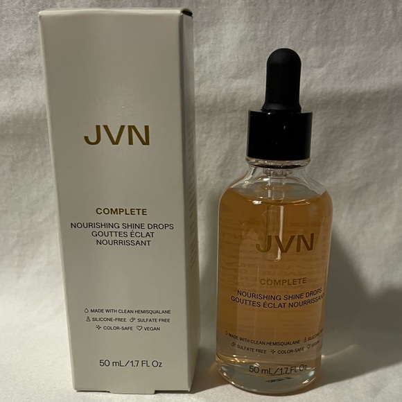 🌟NIB🌟 JVN Complete Nourishing Hair Oil Shine Drops 1.7oz - Picture 2 of 12